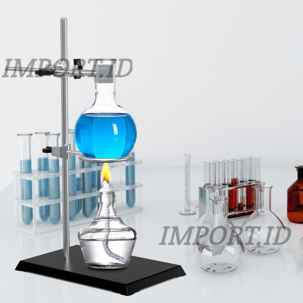 Tiang Statif Universal Klem Statif Dan Ring Statif Dan Klem
