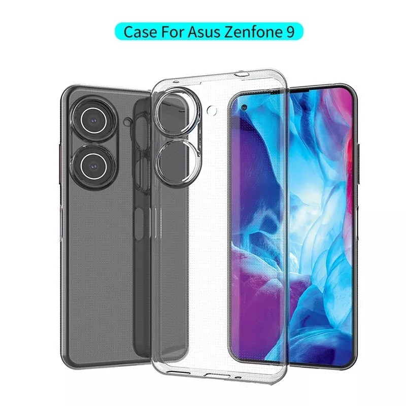 CASE ASUS ZENFONE 9 / ZENFONE 10 SOFT CASE CLEAR ULTRATHIN JELLY CASE