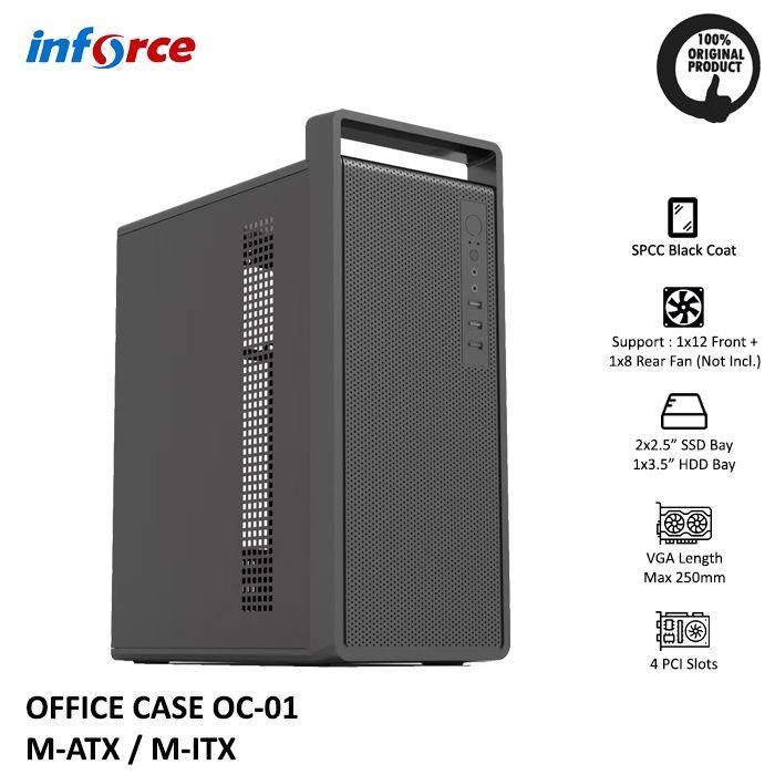 PROMO  Inforce Office Case OC-01 Casing PC Black