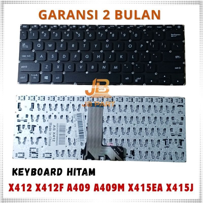 Keyboard Asus VivoBook A412 X412 A412F A412FA A412FL X412F X412FA -JBPART