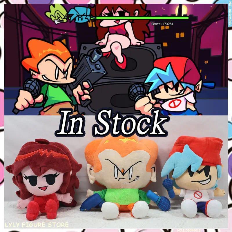 In Stock FNF Nene Pico Darnell Girlfriend Plush Friday Night Funkin Plushies Anime Stuffed Dolls Cot