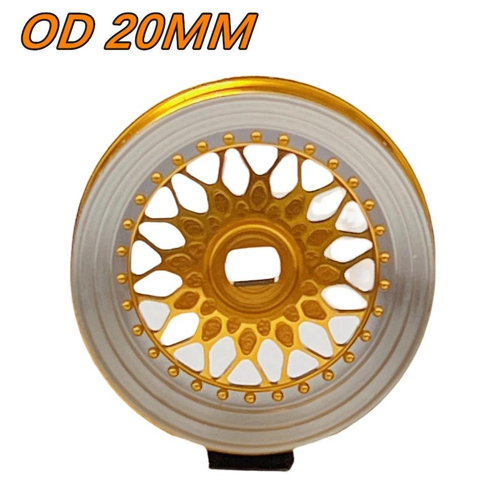 MINI-Z AWD BBS Metal Wheel Gold/Silver ( ameter 20mm, 2PCS) For Drift RC Kyosho  FWD MA020 MA030 WLt