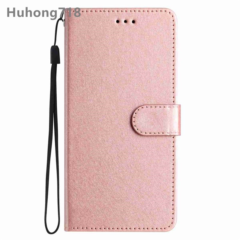 Untuk Huawei P8 P9 P10 P20 P30 P40 P50 Lite 2017 Pro Plus Flip Case Tekstur Sutra Silikon Lembut Pen
