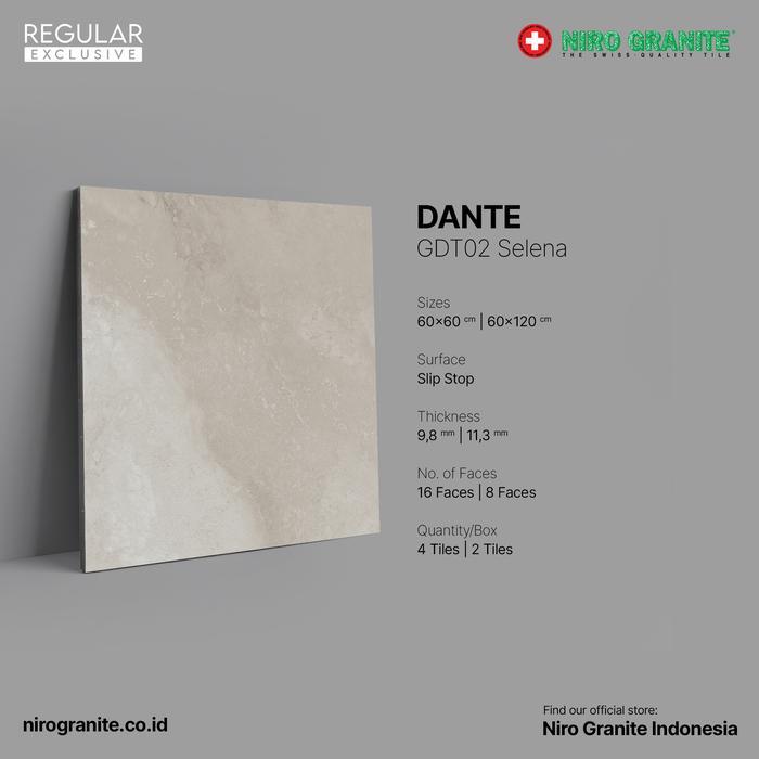 NIRO GRANITE 1st Grade - Dante GDT02 - Slip Stop - 60 x 60