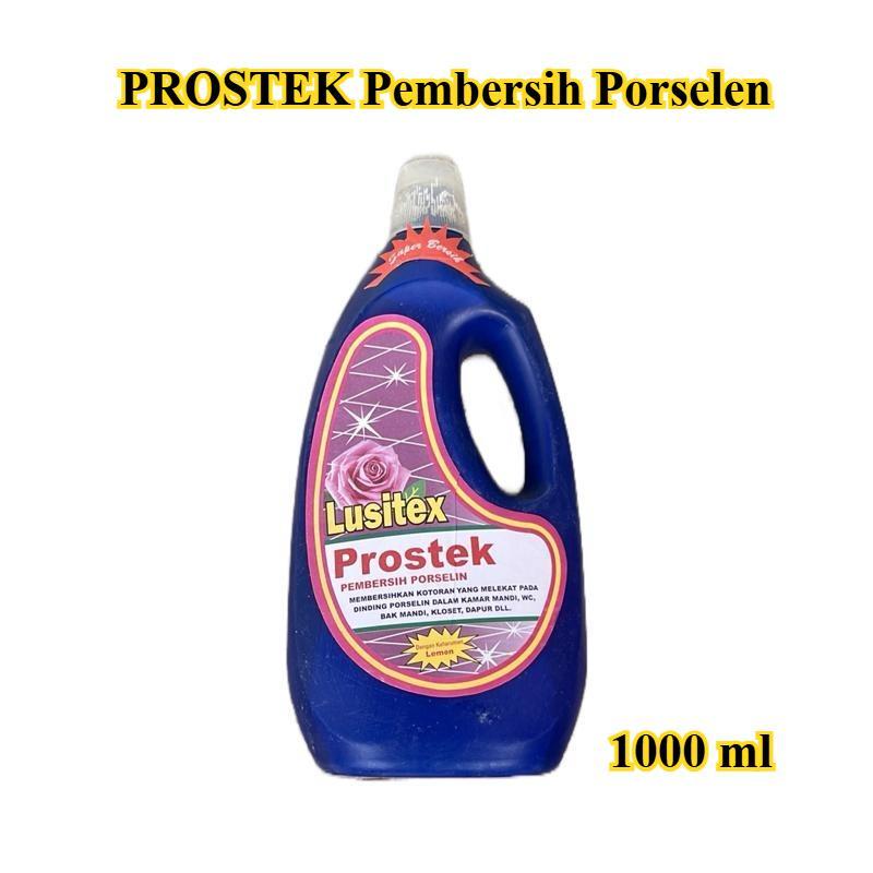 PROSTEK Pembersih Porselen 1000 ml - Cairan Pembersih Keramik Kamar Mandi & Lantai - Pembersih Kerak