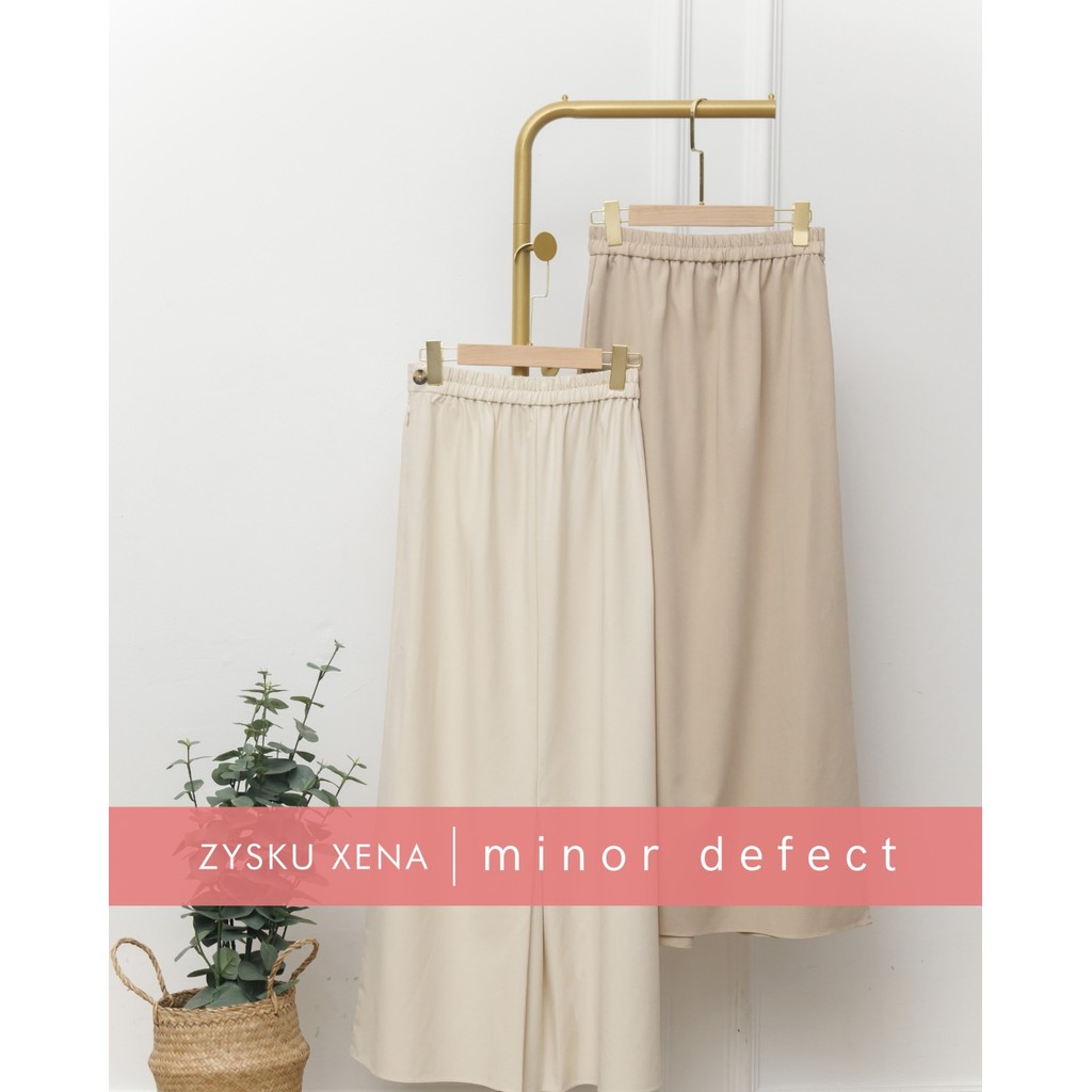 Zysku Xena | Minor Defect | Windsor Skirt | Rok Sarimbit Polos Lebaran Span Panjang Wanita