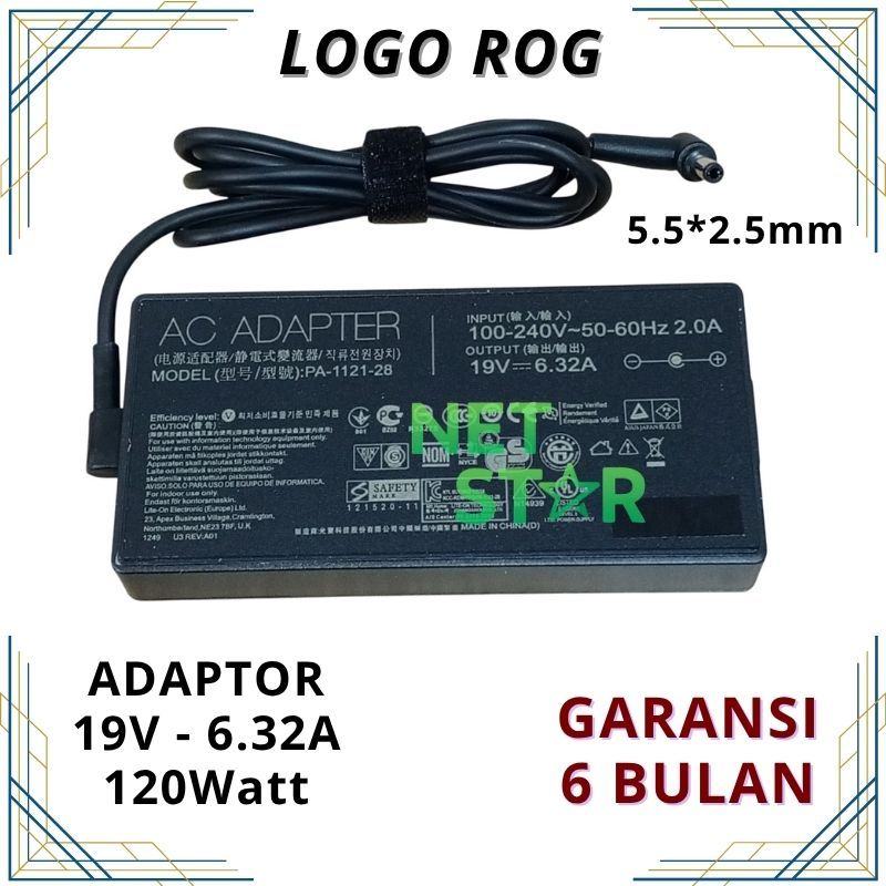 Adaptor Charger Asus ROG Strix GL553 GL553V GL553VW GL553VD -NSTARTAR