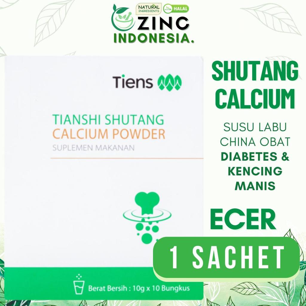 Ecer 1 Sachet Tiens Shutang Calcium Powder Susu Labu China Obat China Diabetes , Menyembuhkan Diabet