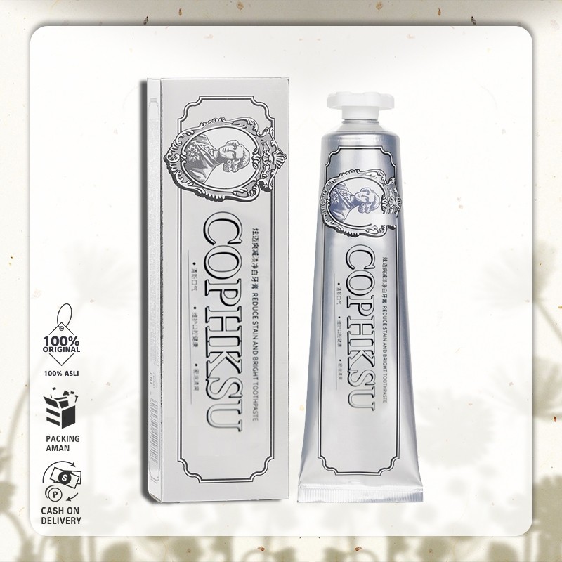 [Marvis Same Style] COPHKSU Whitening Mint Toothpaste 85ml Teeth Whitening _Asli Promo