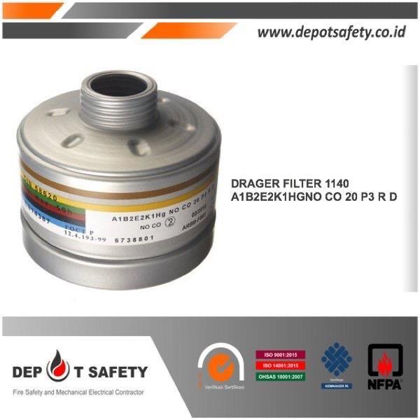 DRAGER X-plore Rd 40 Filter 1140 A1B2E2K1HGNO CO 20 P3 R D