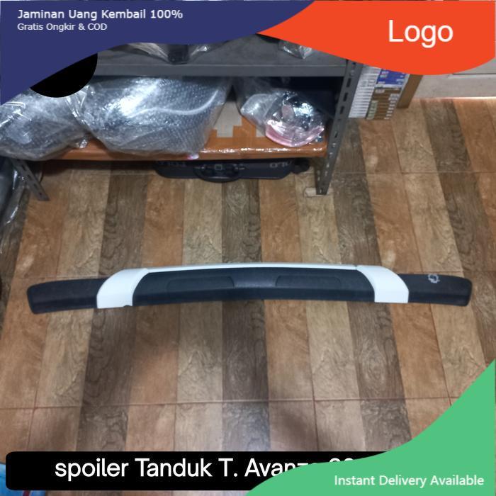 Tanduk Spoiler Bumper Belakang Toyota Avanza up 2016 2018 original
