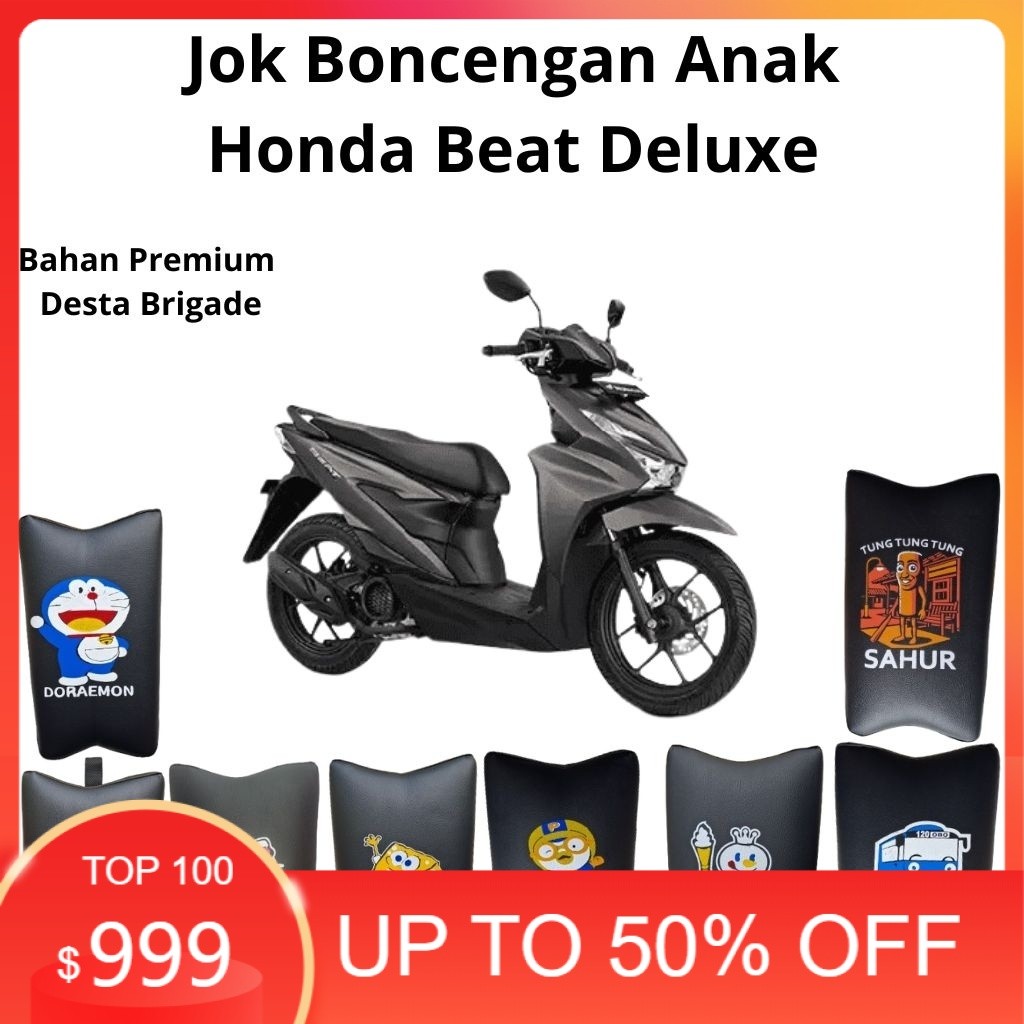 jok boncengan anak Honda Beat Deluxe - jok tambahan depan anak motor beat deluxe