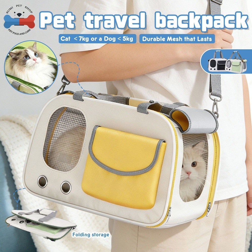 Sudut || Pet Carrier Tas Jinjing Hewan Peliharaan  Traveling Hewan Import Tas Travel Anjing Kucing