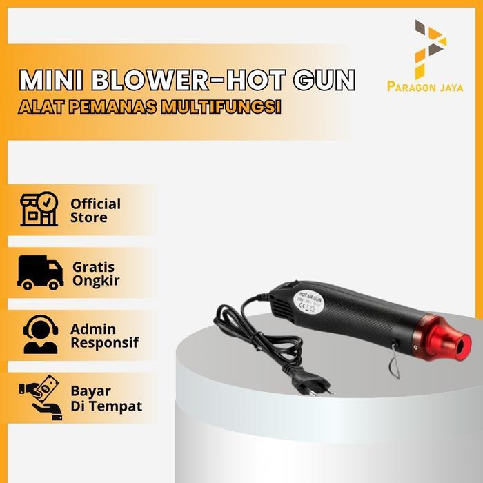 Sentral Perkakas Alat Pemanas Hot Gun Heat Gun HotGun Air Vinyl Gun Low Watt 220V 300W TERLARIS