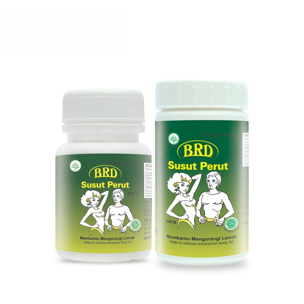 BRD SUSUT PERUT 60 KAPSUL Obat Pelangsing Perut Buncit Herbal Alami Peluntur Lemak Tubuh Ampuh Suple