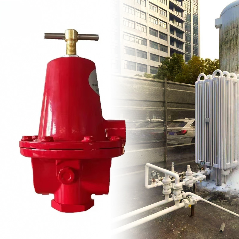DN15 Natural Gas Pressure Regulating Valve 1584 Regulator Katup Pengurang Tekanan Gas Alam