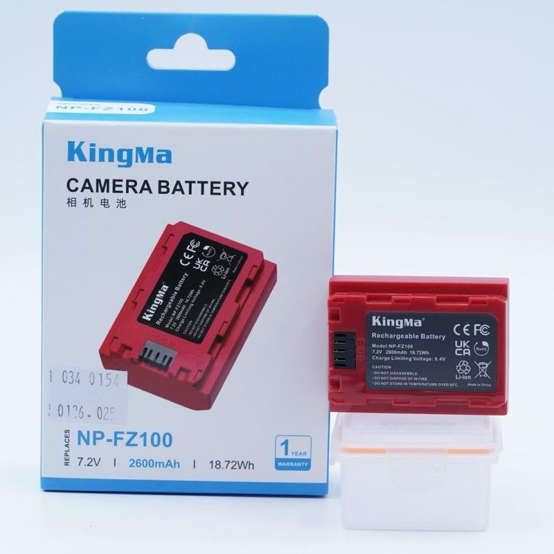 KingMa Baterai 2600mAh NP-FZ100 Camera Battery for Sonny Mirrorless A6 A7R Mark3 A7 Accessories Akse