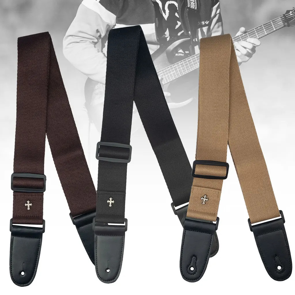 85cm Hingga 140 Cm Strap Gitar Akustik Strap Gitar Listrik Strap Gitar Elektrik Strap Gitar Bass Str