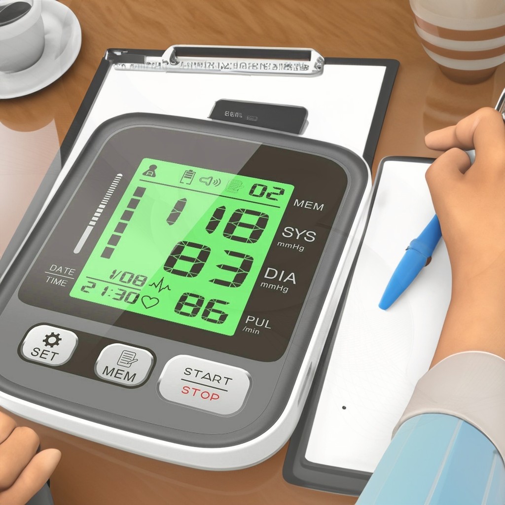 Elano- TENSIMETER DIGITAL OTOMATIS - Tensimeter Omicron / Alat Tensi Darah / Alat Cek Tekanan Darah 