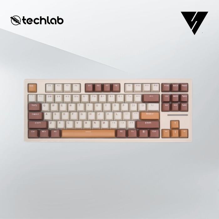 Murah MeriahVortexSeries Xera87 / Xera-87 Wireless Mechanical TKL Gaming Keyboard - Bronze, Aflion B