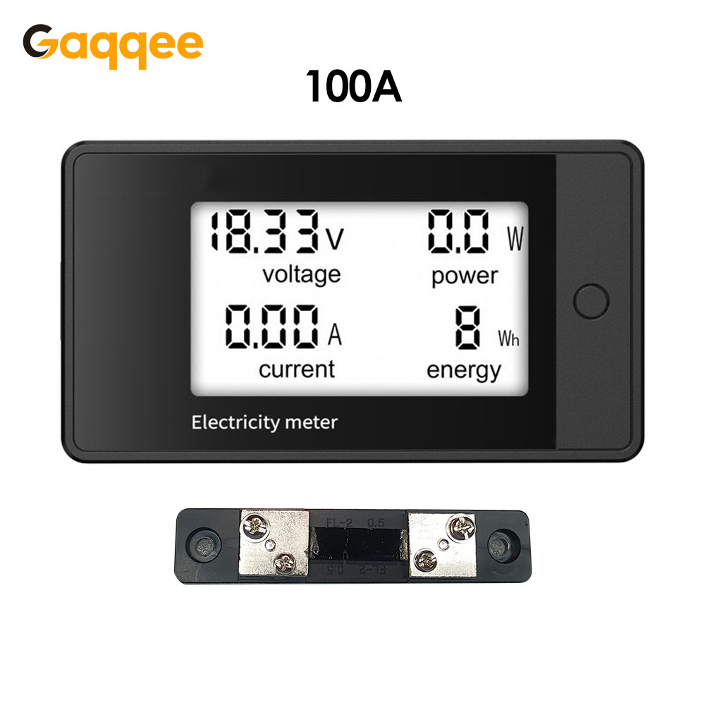 DC8-100V LCD gital Volt Watt Power Meter Ammeter Voltmeter voltage meter Energy Voltmeter Ammeter Wa