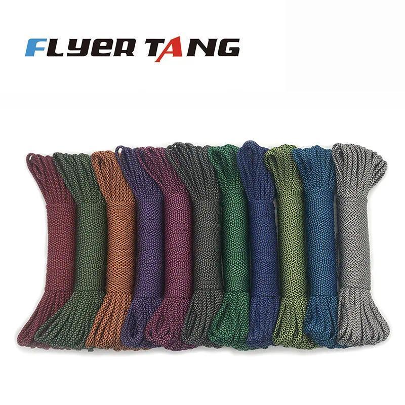 Paracord 550 Parachute Cord Lanyard Tent Rope Mil Spec Type III 7 Strand 100FT For Hiking Camping 20