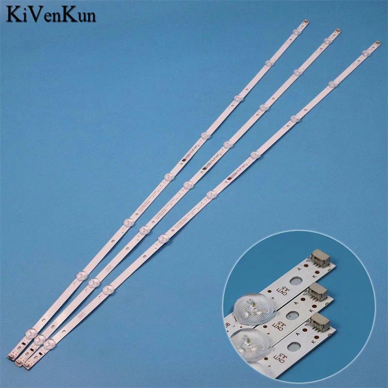 TV's LED For Samsung UN43J5202AFXZA UN43J5202AU UN43J5202AUXRU Backlight Strips GC43D08-ZC22AG-17 20