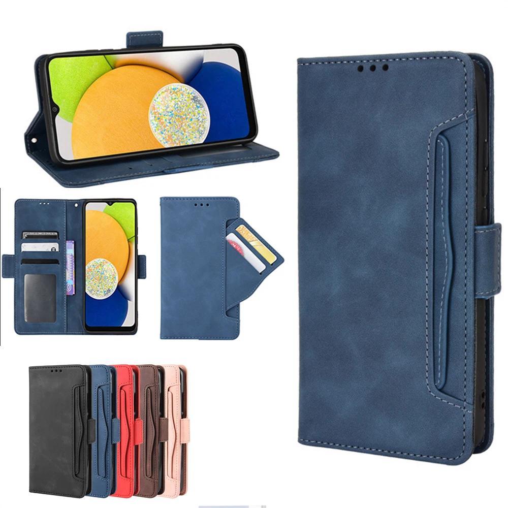Multi-function Case For Oukitel K9 Pro WP19 WP18 WP16 WP15 WP13 WP12 WP6 WP5 Retro Leather 5 Cards S