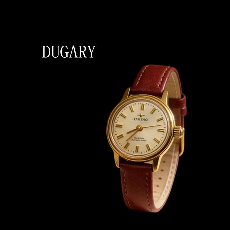 Jam Tangan Wanita DUGARY vintage manual mechanical watch For women 90s inventory Wristwatches waterp