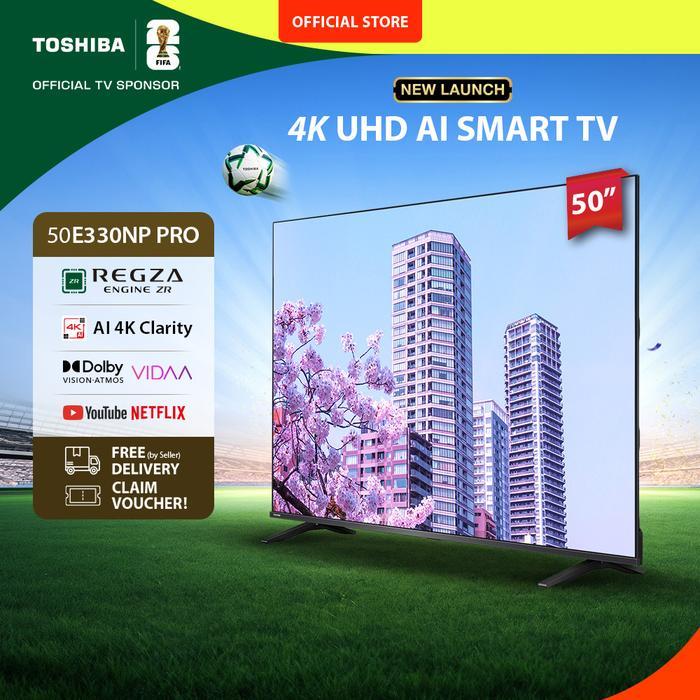 MEGA SALE [4K] [FREE ONGKIR JABODETABEK] Toshiba TV 50" 4K UHD Smart TV PRO - Regza ZR Dolby Vision 