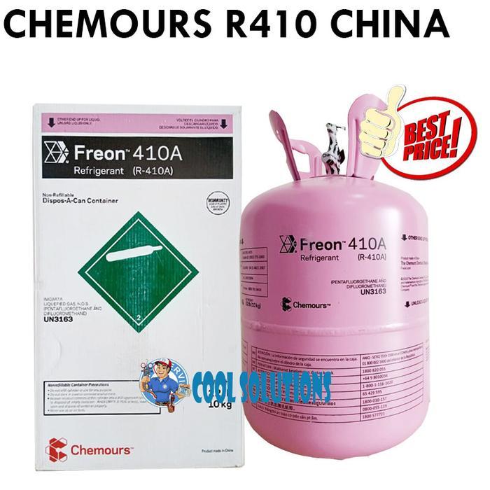 CHEMOURS Freon R410A CHINA ASLI -  10 KG