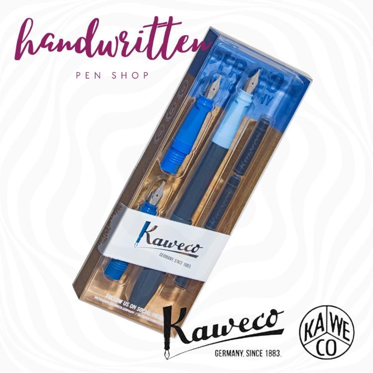 KAWECO Perkeo Calligraphy Fountain Pen Set / Pulpen Pena Kaligrafi