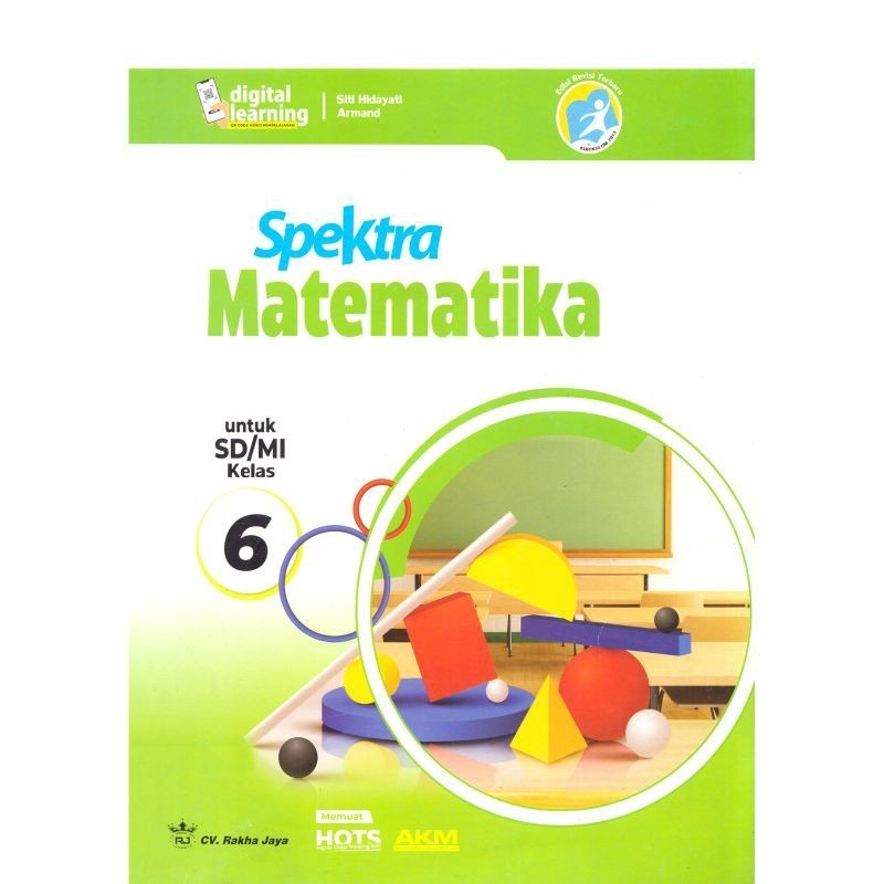 Spektra matematika kelas 6 SD/MI ZAENBOOK