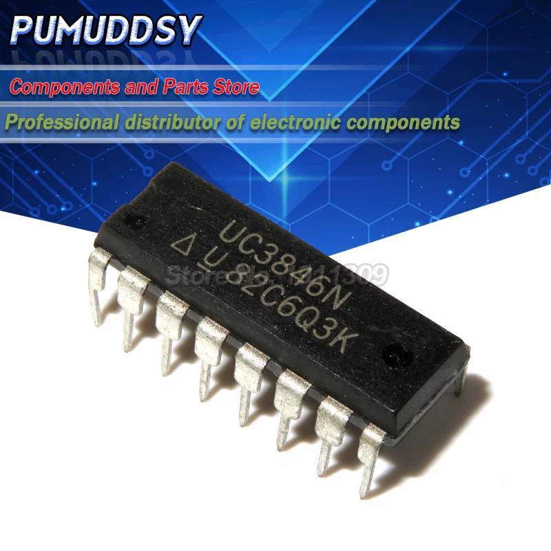 5PCS UC3846 UC3846N DIP16 paket IC pengontrol regulator switching DC