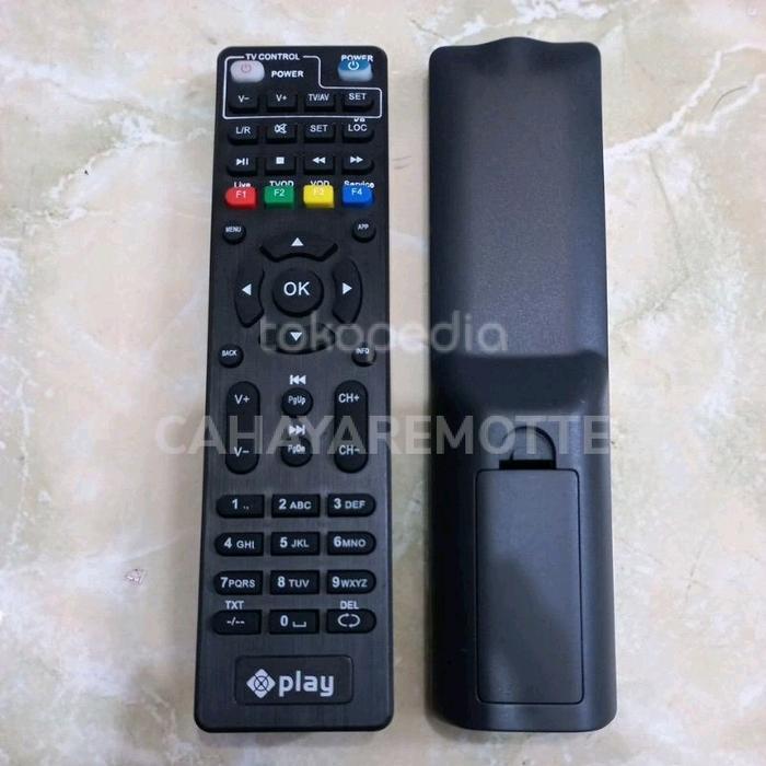 REMOTE REMOT STB RECEIVER DIGITAL BOX MNC PLAY MEDIA