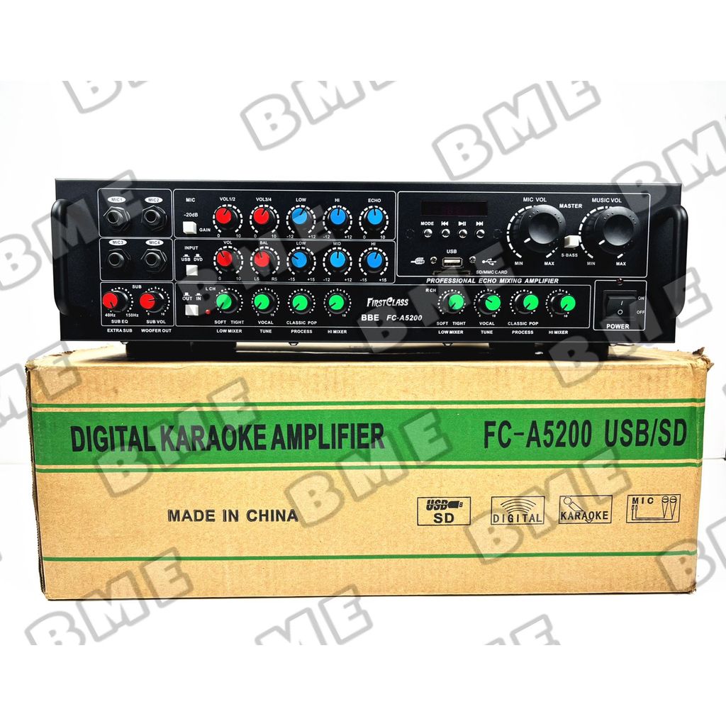 Amplifier Firstclass FC A5200 / FCA5200 / FCA 5200 / FC A 5200 USB SD