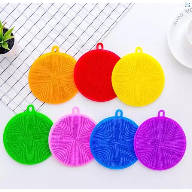 Spons Cuci Piring Silikon / Sponge Cuci Piring / Spons Cuci Panci Wajan