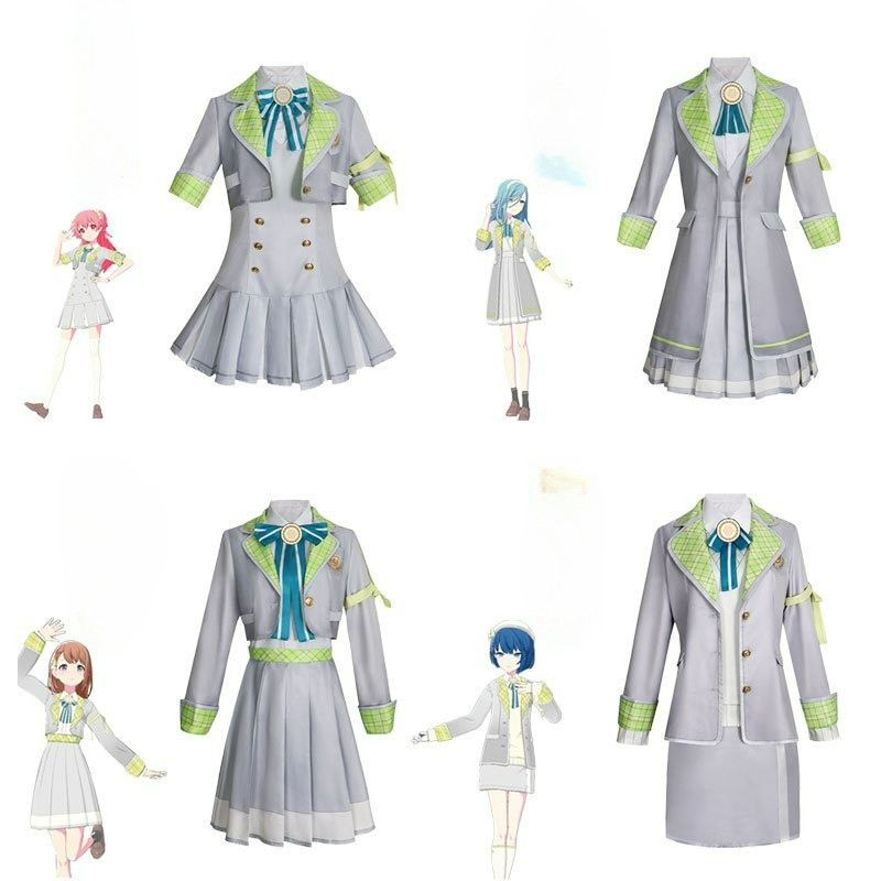 Project SEKAI cosplay Airi Momoi Minori Hanasato Shizuku Hinomori Haruka Kiritani cosplay costume an