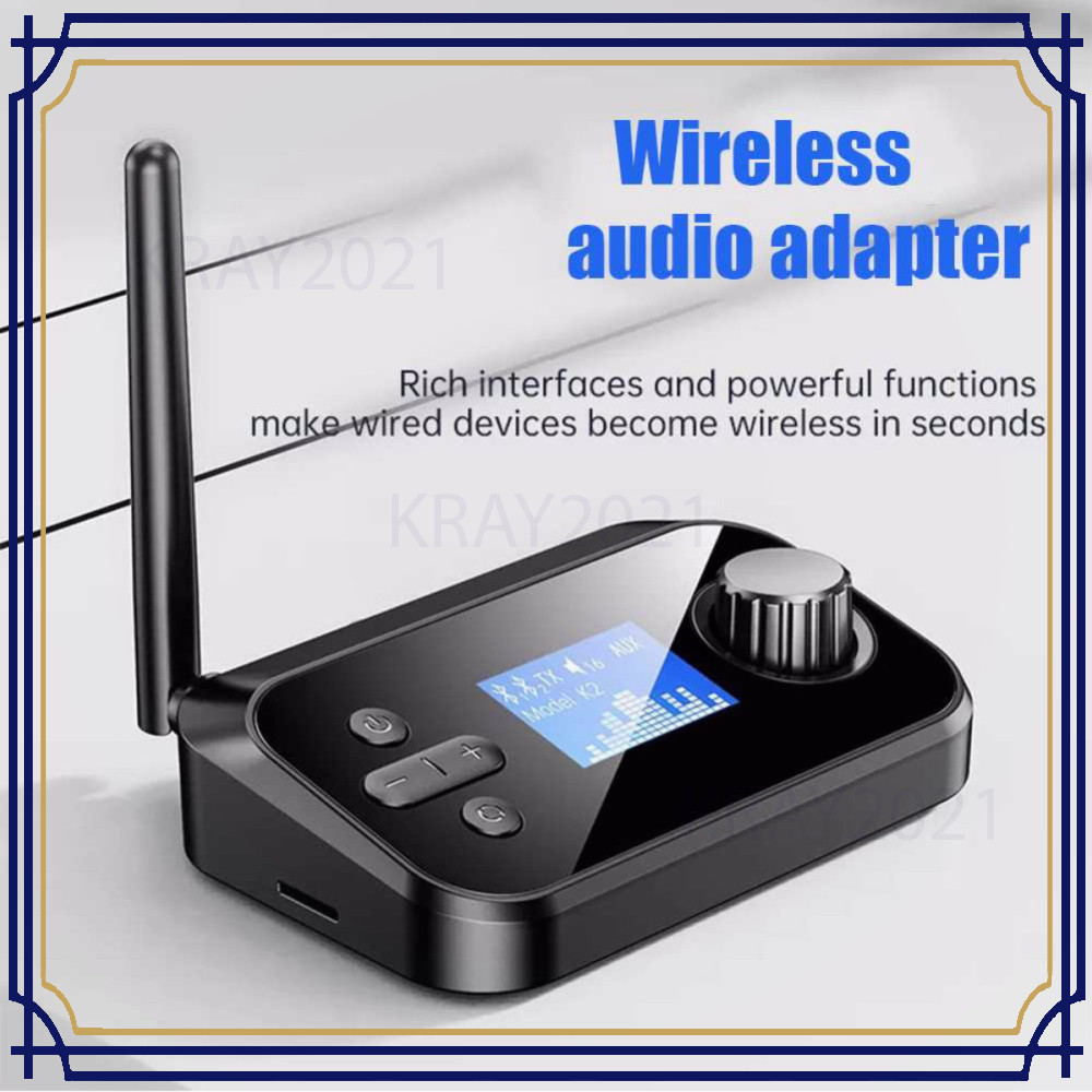 2in1 Audio Bluetooth 5.1 Receiver Transmitter Wireless 10M -AV656