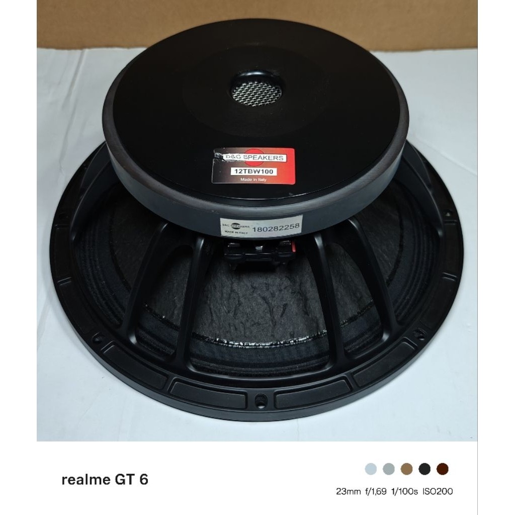 Komponen Speaker / 12 Inch / BNC 12TBW100 / VC 3 IN / 12 TBW 100 12 TBW100 12TBW 100 / 97dB - RMS 35