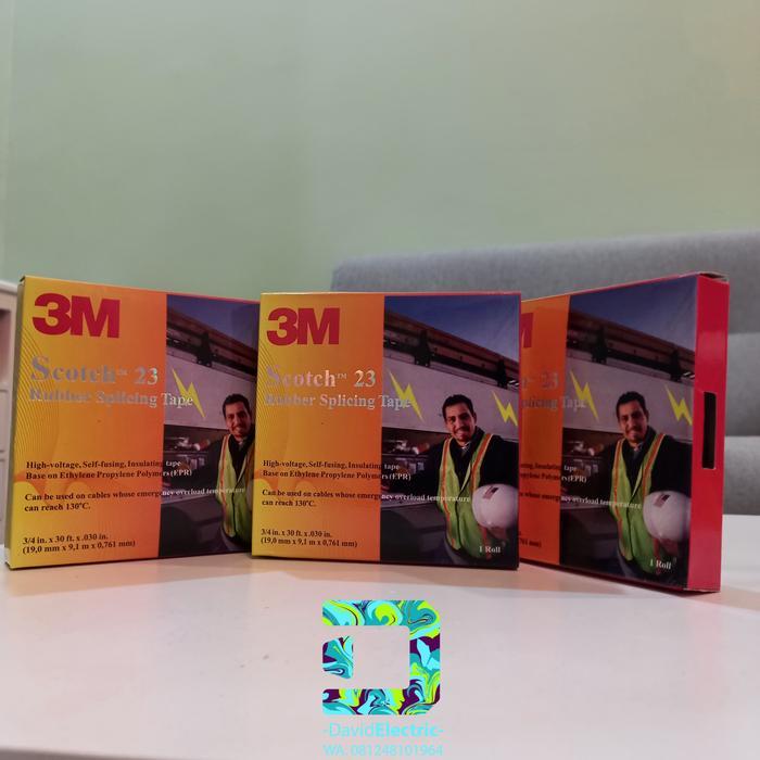 3M Isolasi listrik scoth 23 Original