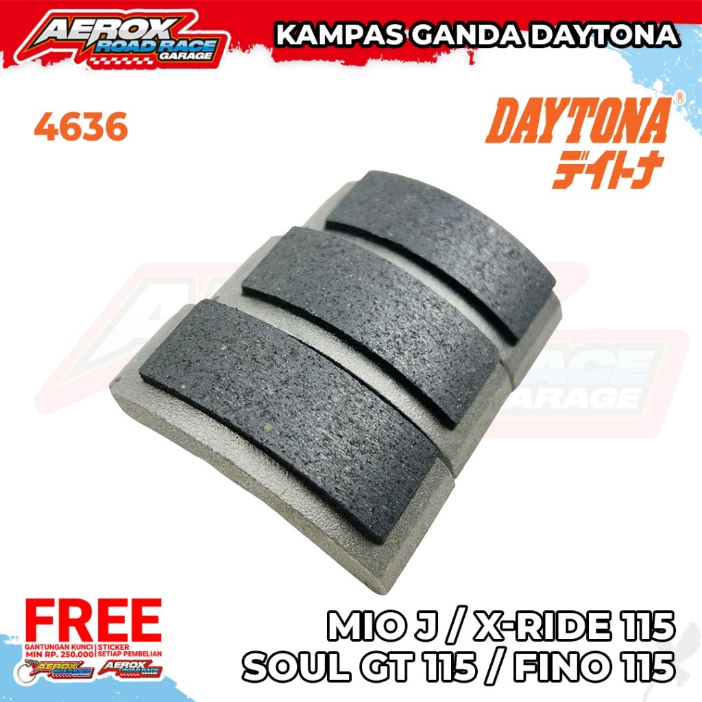 Kampas ganda Daytona 4636 Mio J  X-Ride 115 Soul GT 115 Fino 115 kampas ganda daytona