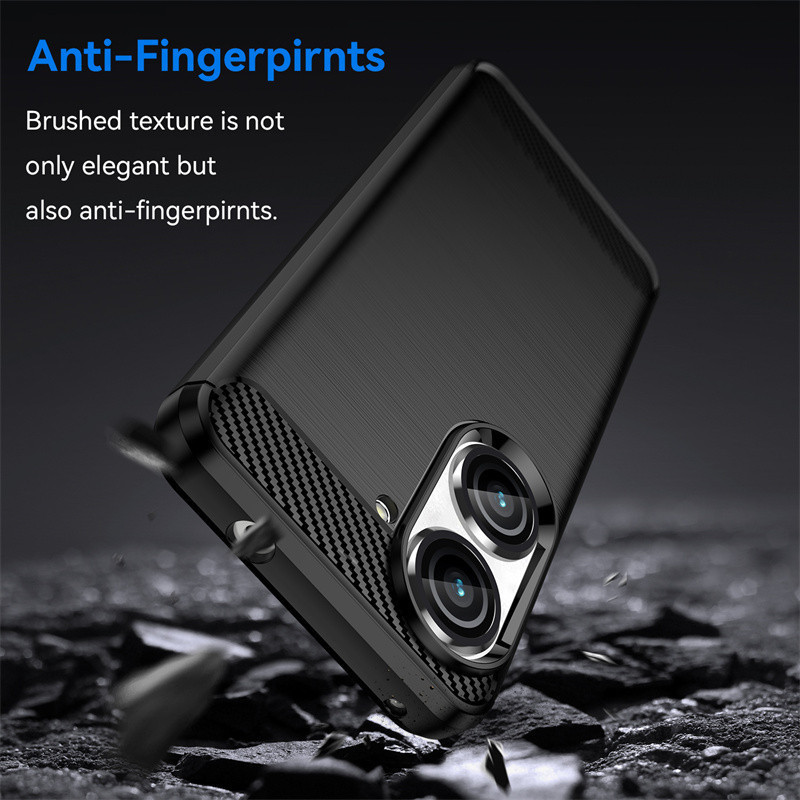 CASE ZENFONE 10 / ZENFONE 9 SLIM ARMOR RUGGED CARBON CASE