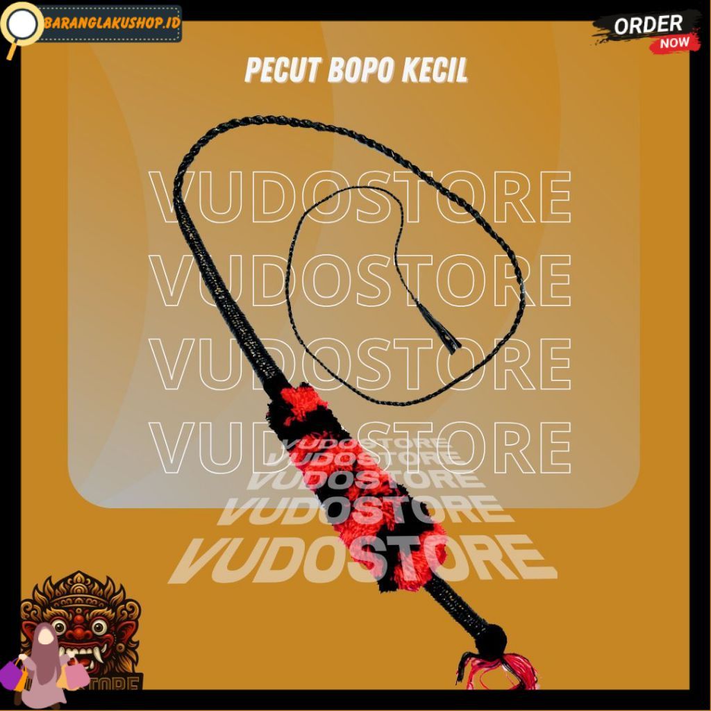 Pecut Bopo 2.1 M Jaranan Anak Siap Pentas Diskon 50% BRL -BE -GK