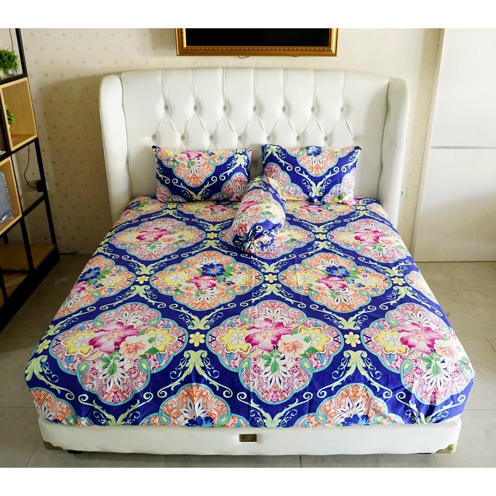 Idola Style Sprei Katun Jepang BLUE KJ-6323-3