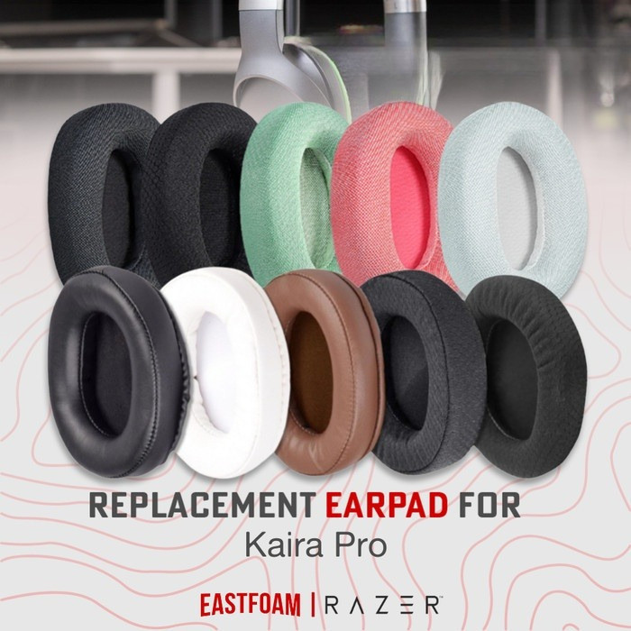 Earcushion Earcup Foam Pad Earpad Razer Kaira Pro Busa Bantalan