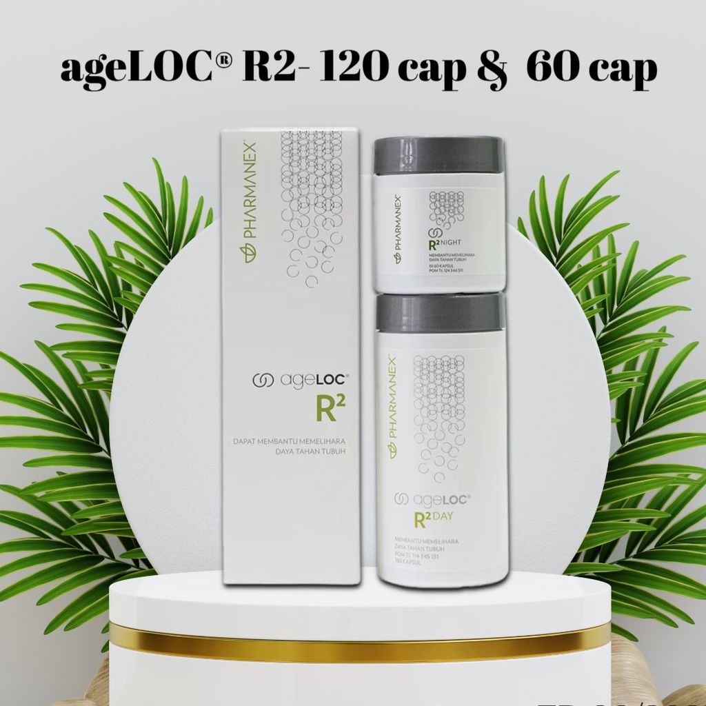 [ QIANNA SKIN MART  ] PROMO R2 Day Night Suplemen kesehatan NU Skin ageLOC R2 Suplemen Anti Aging 12