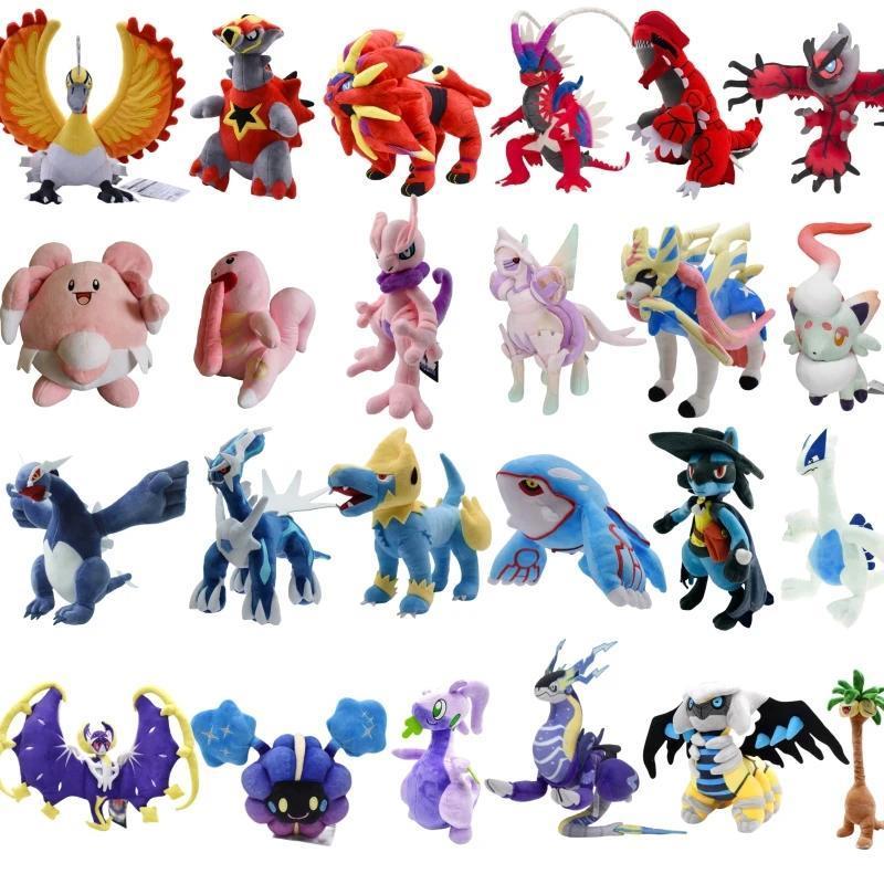 Legendary Pokemon Plush Toys Lugias Lucario Giratina Koraidon Zacian Solgaleo Figures Cartoon Soft S
