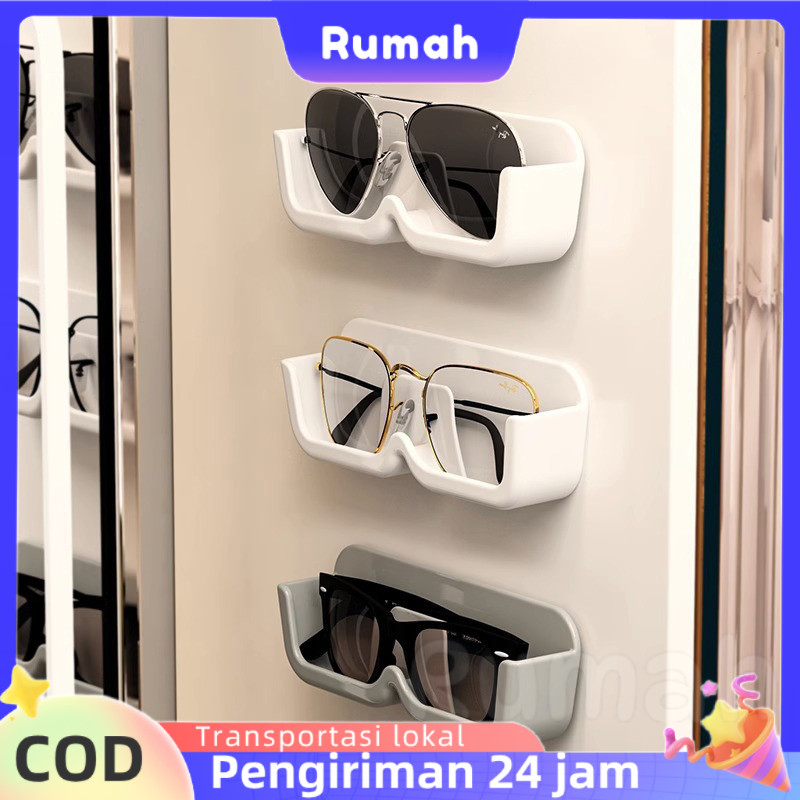 Rak Display Kacamata Tanpa Pengeboran, Rak Penyimpanan Kacamata Hitam, Kotak Penyimpanan Kacamata ya