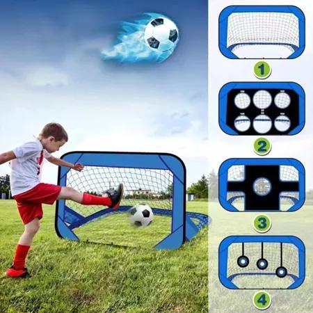 1 set Gawang Portable Sepak Bola Anak Gawang Bola Anak Outdoor